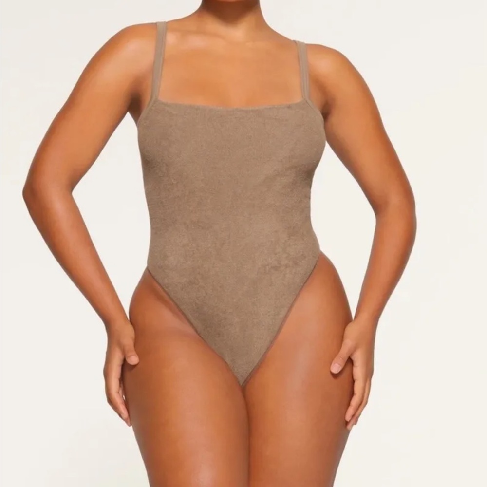 SKIMS Terry Lounge Seamless Bodysuit